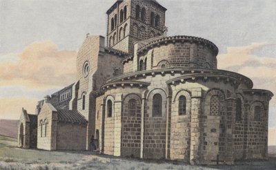 Chatel-Montagne, Chiesa, Insieme sud-est da French Photographer