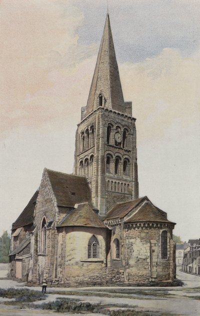 Chemille, Chiesa Notre-Dame, Insieme S E da French Photographer