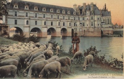 Chenonceaux, Il Castello, La Facciata Orientale da French Photographer