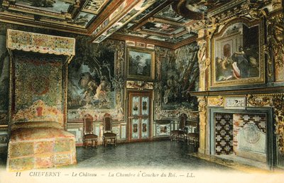 Cheverny, Castello, Camera del Re da French Photographer