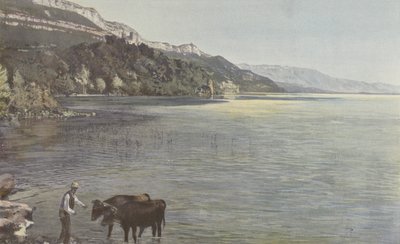 Chindrieux, Castello di Châtillon e Lago del Bourget da French Photographer