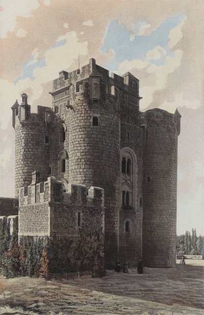 Ciron, Castello di Romefort, Insieme sud-est da French Photographer