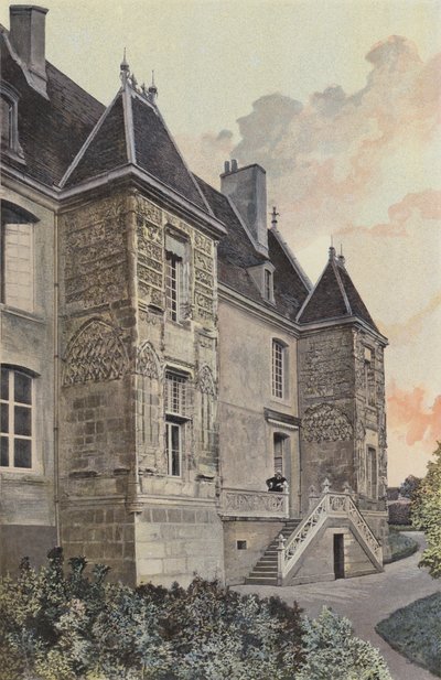 Cluny, Antico Castello (Municipio) da French Photographer