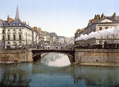 Confluenza di Edre e Loira a Nantes da French Photographer