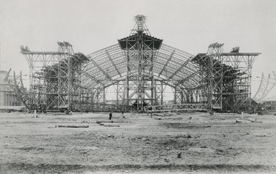 Costruzione della Galerie des Machines per l