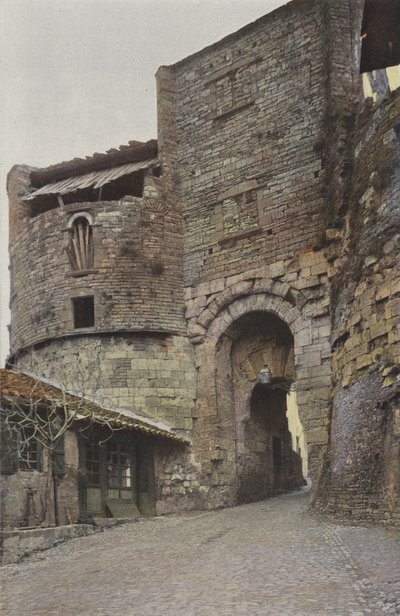 Cordes, Porta della città da French Photographer