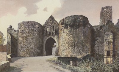 Domme, Porta delle Torri e resti delle mura da French Photographer