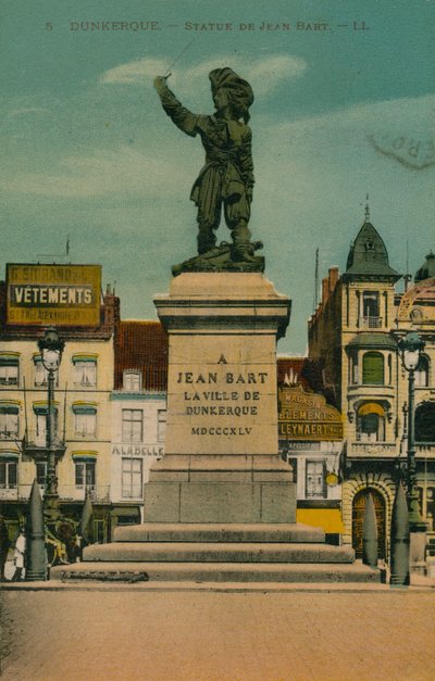 Dunkerque - Statua di Jean Bart da French Photographer
