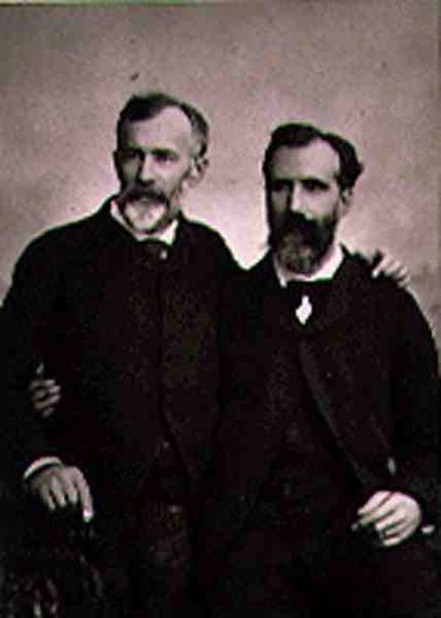 Emmanuel Benner (1836-96) e Jean Benner (1836-1906), da 