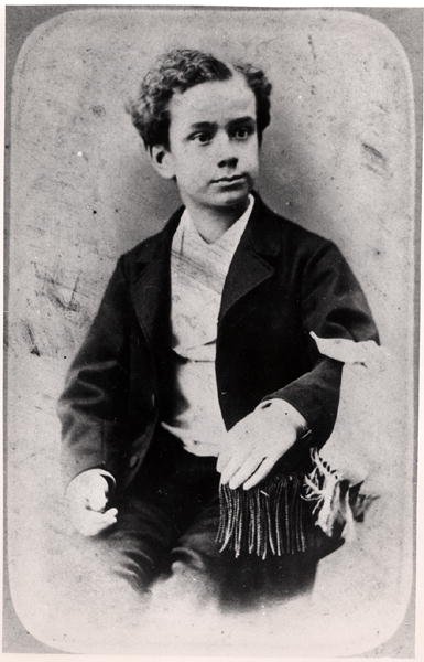 Fernand Pelloutier (1867-1901) da bambino da French Photographer