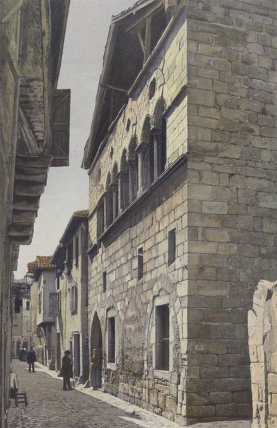 Figeac, Casa del XIII secolo (Rue Hortabadial) da French Photographer