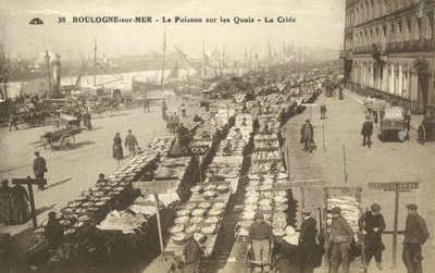 Pesce sul molo, Boulogne-sur-Mer da French Photographer