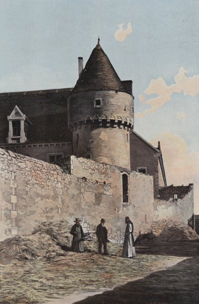 Fongombault, Torre angolare del monastero da French Photographer