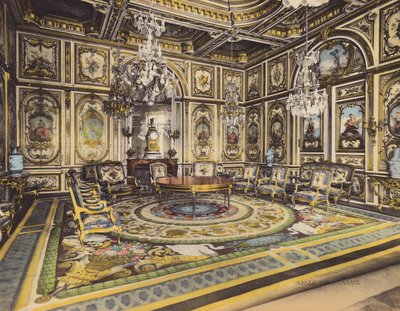 Fontainebleau: Salle du Conseil da French Photographer