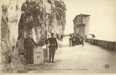 Confine franco-italiano, Mentone da French Photographer