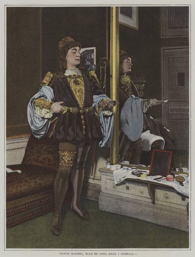 Il baritono francese Victor Maurel come Iago nell