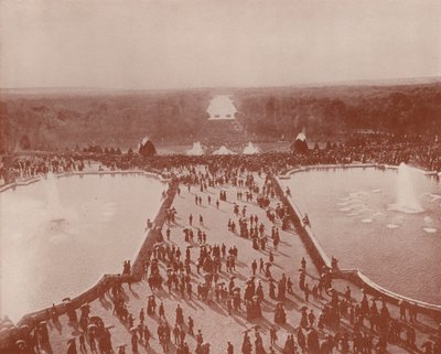 Vista Generale, dal Palazzo, delle Grandes Eaux, Versailles da French Photographer