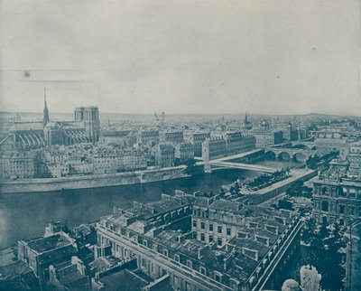 Vista Generale di Parigi, verso Ovest da French Photographer