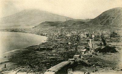 Vista generale di Saint Pierre da French Photographer
