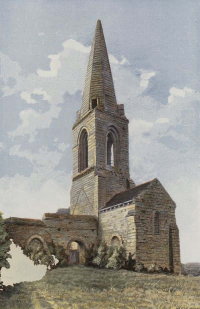 Gennes, Chiesa St-Eusebe da French Photographer