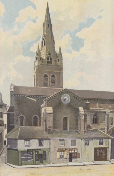 Grenoble, Chiesa di Saint-André, lato nord da French Photographer