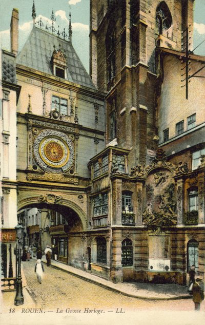 Gros Horloge, Rouen da French Photographer