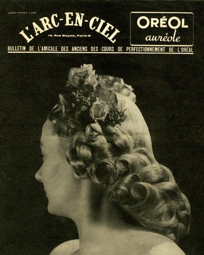 Acconciatura e tintura in Francia nel periodo immediatamente post-bellico; copertina di 
