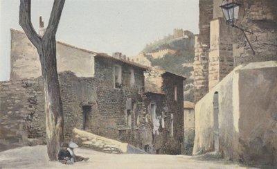 Hyères, Città vecchia, strada che sale alla Chiesa di San Paolo da French Photographer