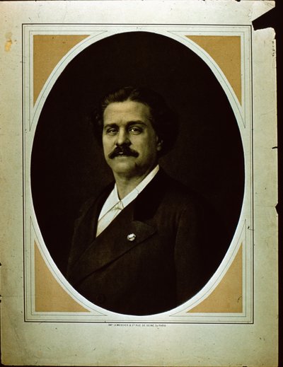 Ritratto di un uomo (foto seppia) da French Photographer
