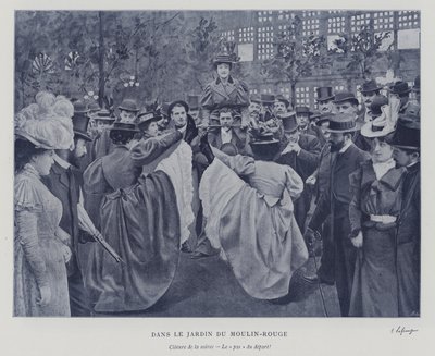 Nel giardino del Moulin Rouge, Parigi da French Photographer