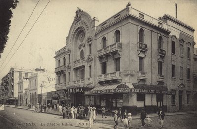 Teatro Italiano, Tunisi, Tunisia da French Photographer