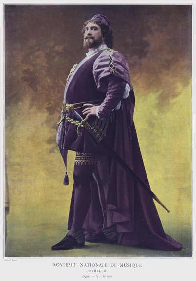 Jean-Francois Delmas come Iago in Otello da French Photographer