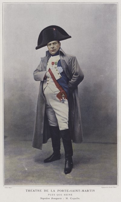 Jean Coquelin come Napoleone in Plus que Reine da French Photographer