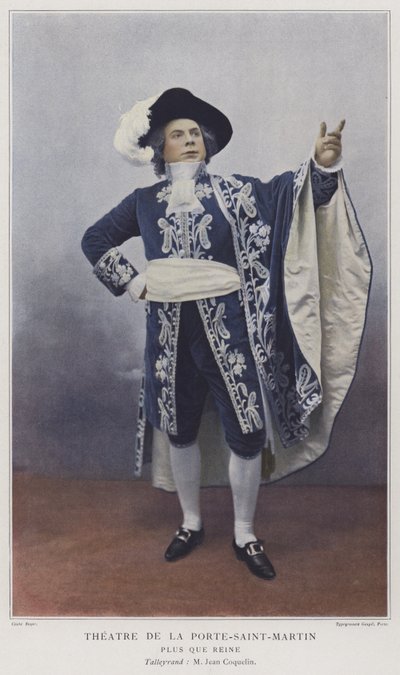 Jean Coquelin come Talleyrand in Plus que Reine da French Photographer