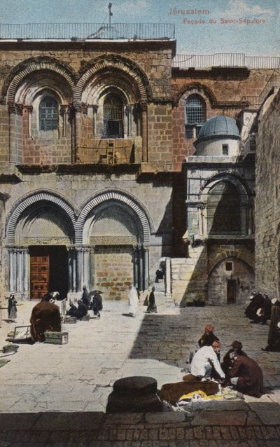 Gerusalemme, facciata del Santo Sepolcro da French Photographer