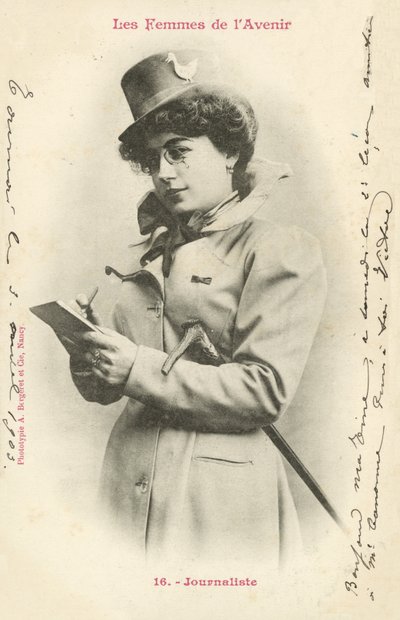 Giornalista, Donna del Futuro da French Photographer
