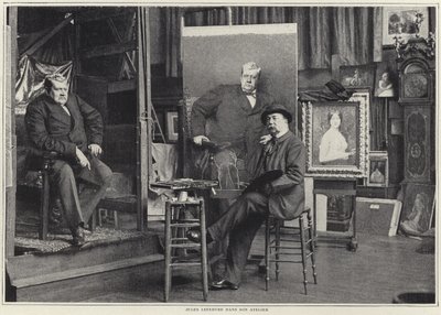 Jules Lefebvre nel suo atelier da French Photographer