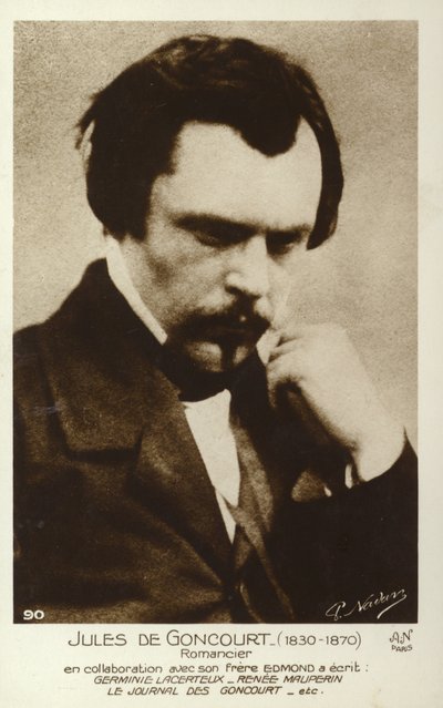 Jules de Goncourt (1830-1870), romanziere francese da French Photographer