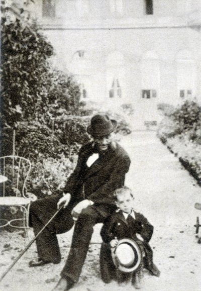 Jules Ferry e suo nipote Abel Ferry da French Photographer