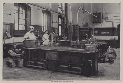 Cucina del Lycée Janson-de-Sailly, Parigi da French Photographer