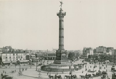 La Colonne de Juillet, Place de la Bastille da French Photographer