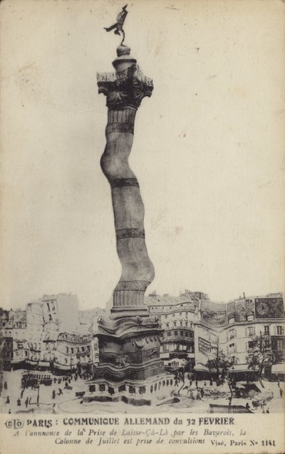 La Colonna di Luglio è presa da convulsioni da French Photographer