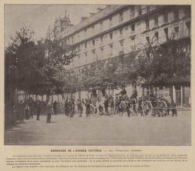 La Comune di Parigi, Barricata dell