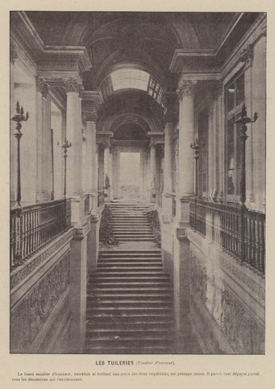Le Tuileries, scala d
