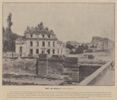 Ponte di Neuilly, lato di Puteaux da French Photographer