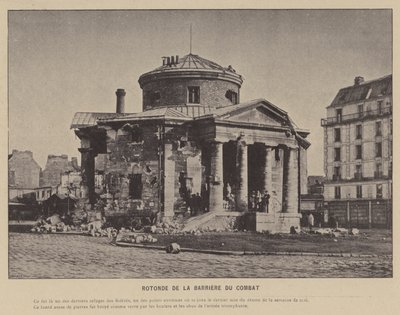 La Comune di Parigi, Rotonda della Barriera del Combattimento da French Photographer