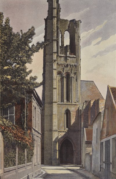 Larchant, campanile della chiesa, lato O da French Photographer