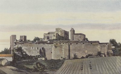 Larressingle, Rovine del Castello dei Vescovi di Condom da French Photographer