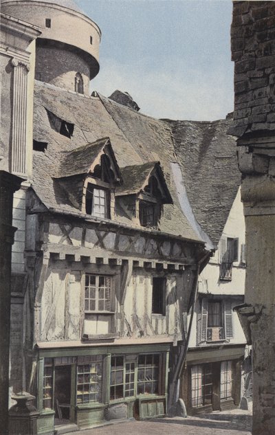 Laval, Vecchie case in legno da French Photographer