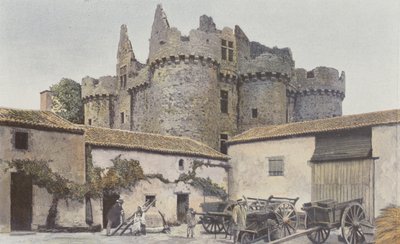 Le Breuil-sous-Argenton, Rovine del Castello di Beaupinay da French Photographer